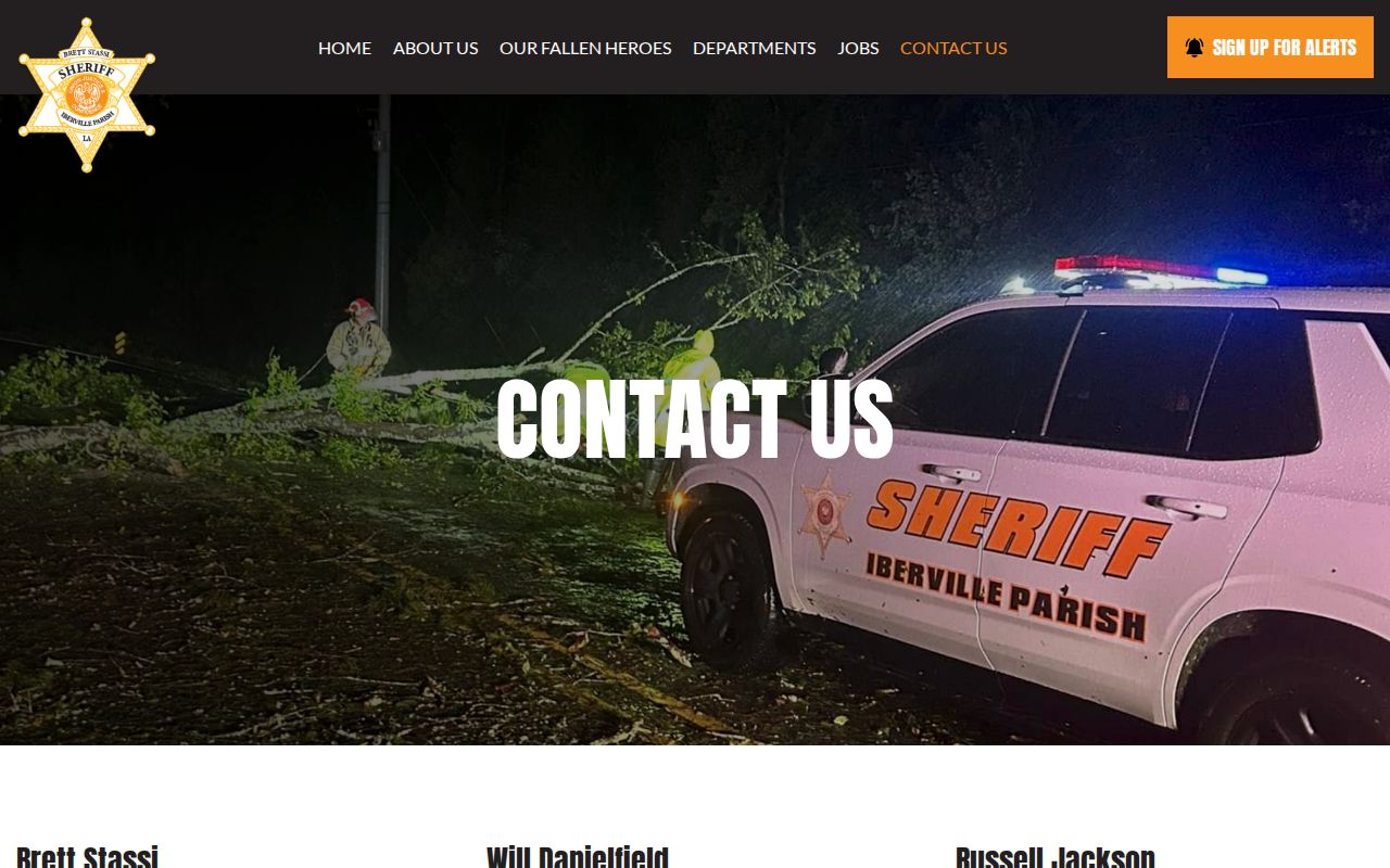 Iberville Parish 24 hour release contact and records route