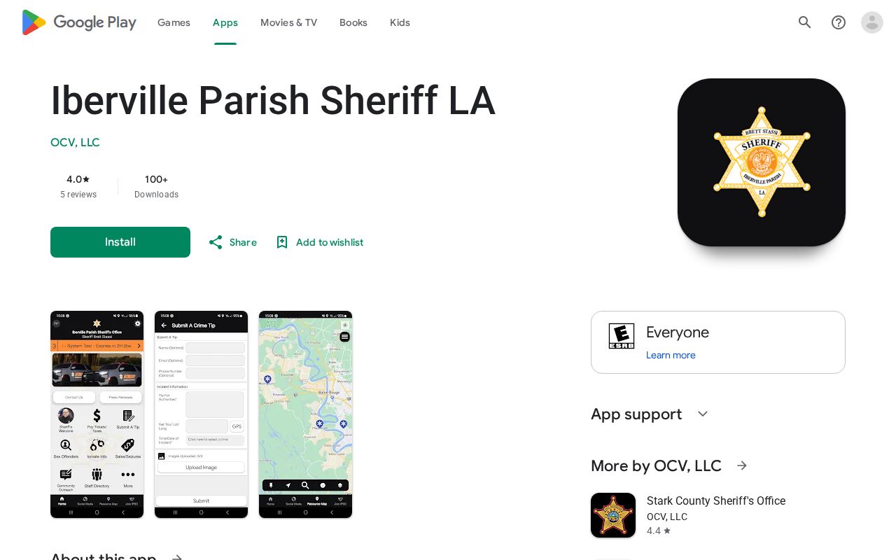 Iberville Parish sheriff app and 72 hour release list limits
